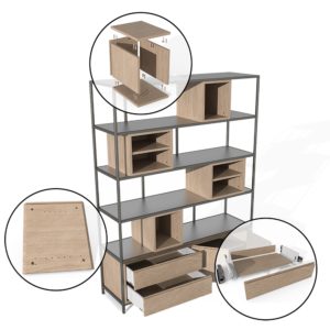 SWOOD DESIGN MultiMaterial Furniture