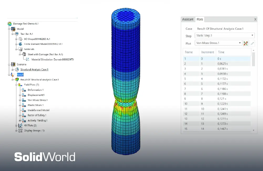 Solidworld 2026 Articolo sito comportamento similazione