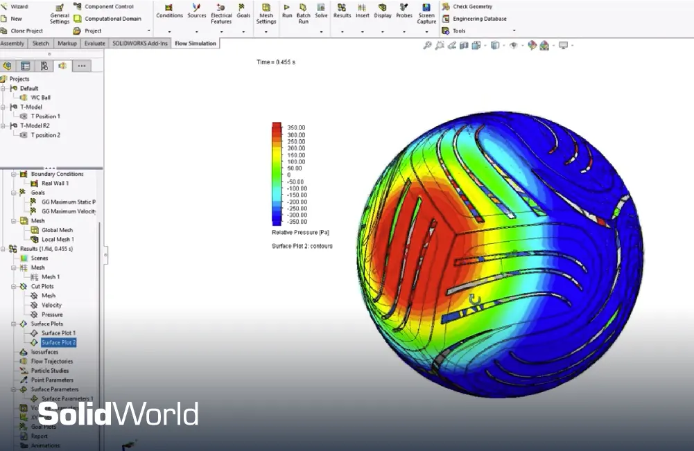Solidworks flow simulatiion