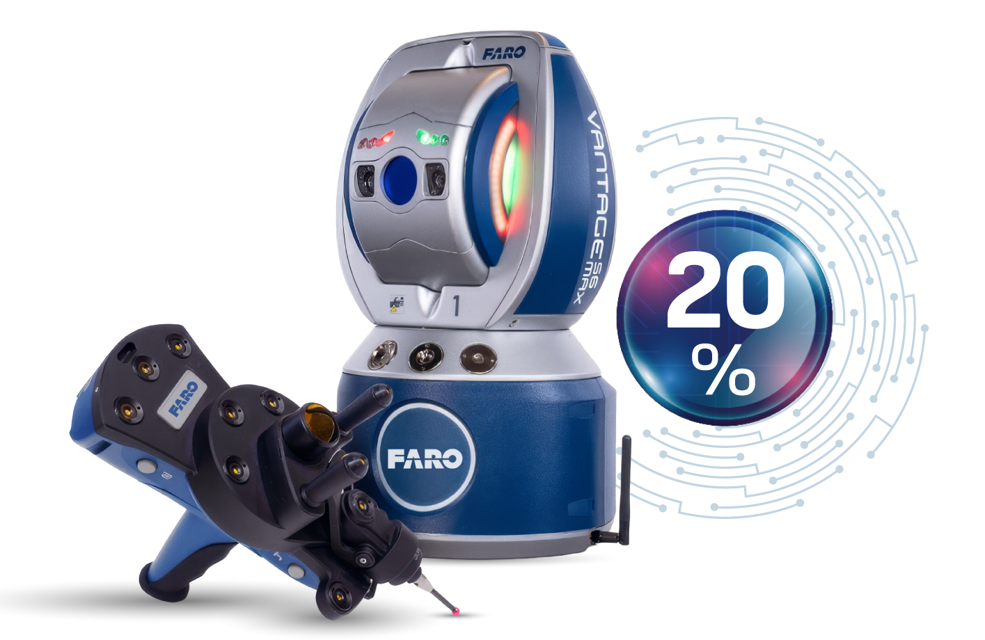 Solidworld Creaform 2026 Promo Faro Creaform Laser Tracker 2120x400 1